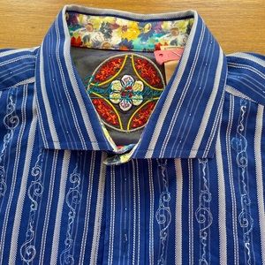 Robert Graham Blue 2XL